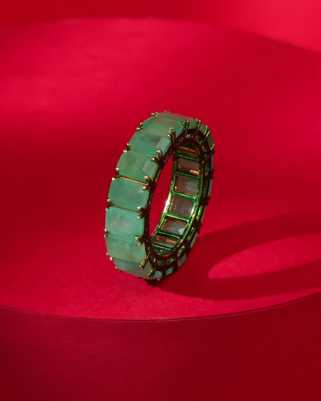 Mehek Emerald Ring