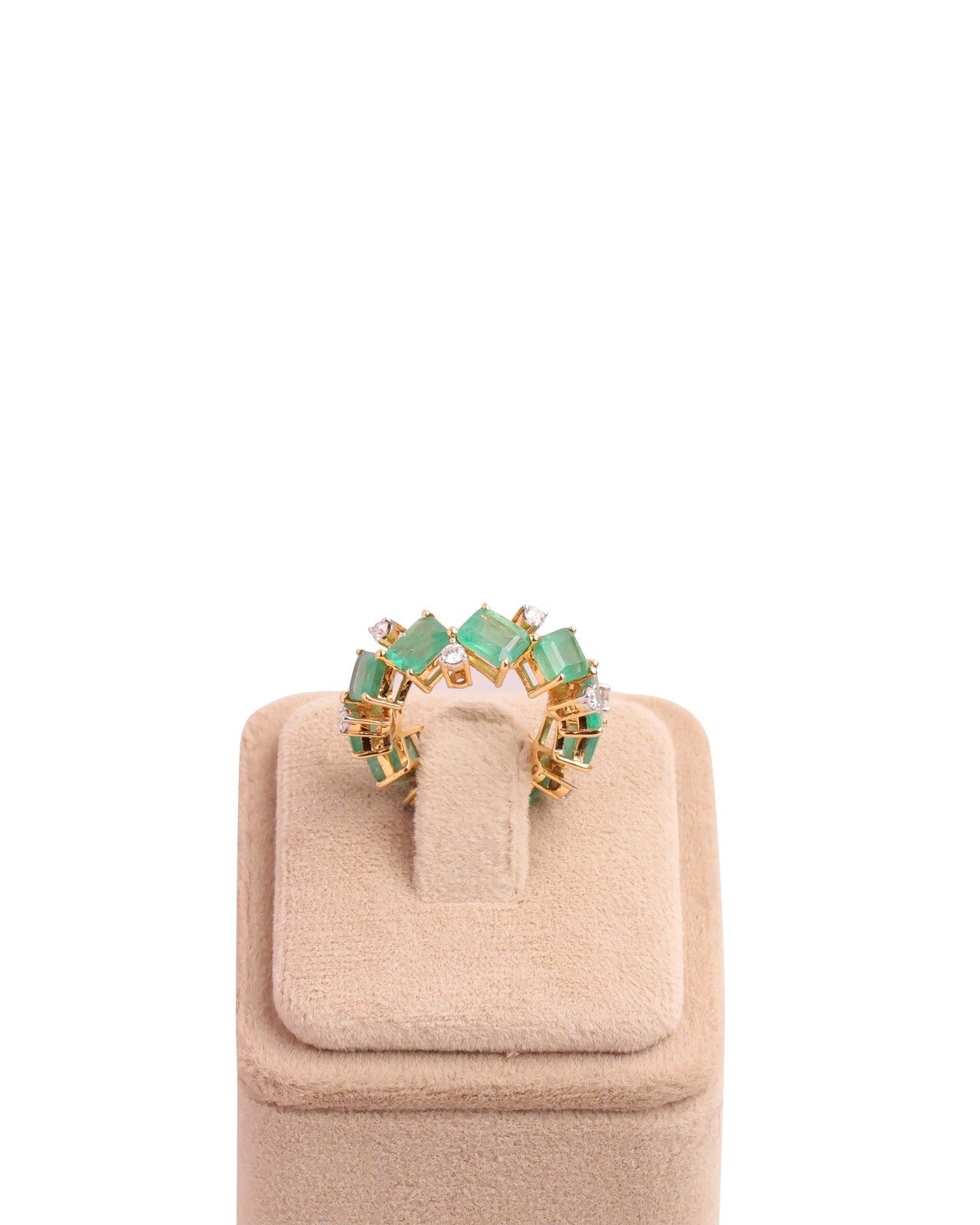 Diamond Emerald Ring - NO ORDERS