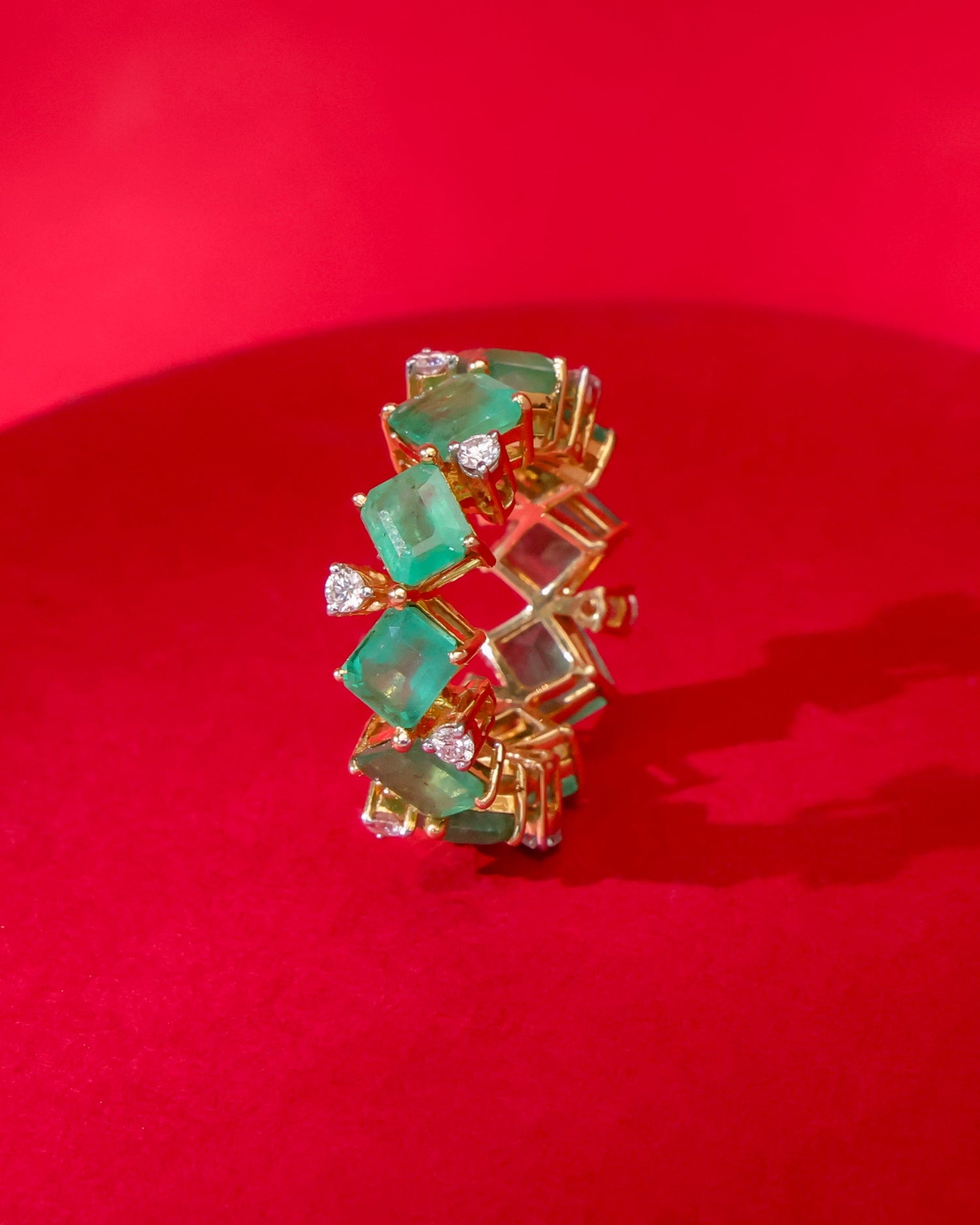 Diamond Emerald Ring