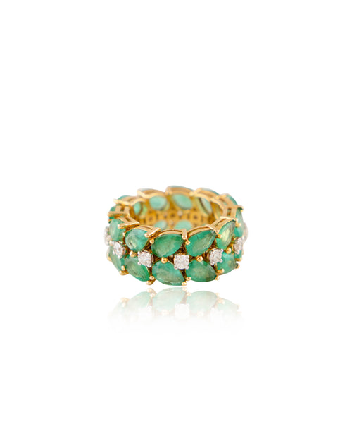 Diamond Emerald Ring
