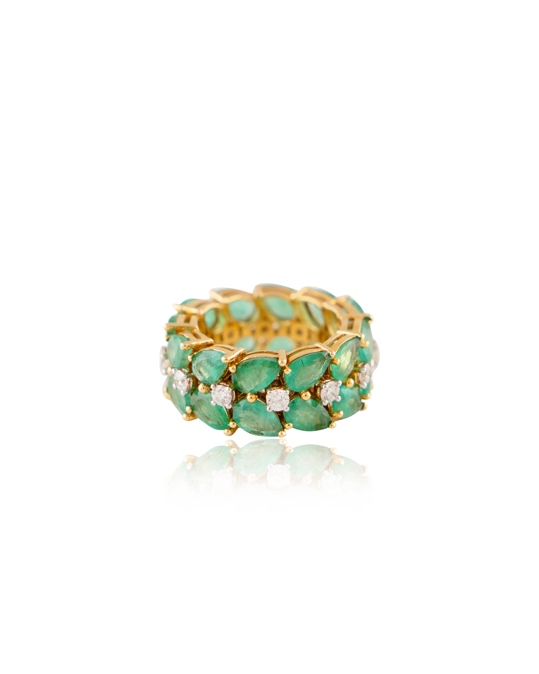 Diamond Emerald Ring