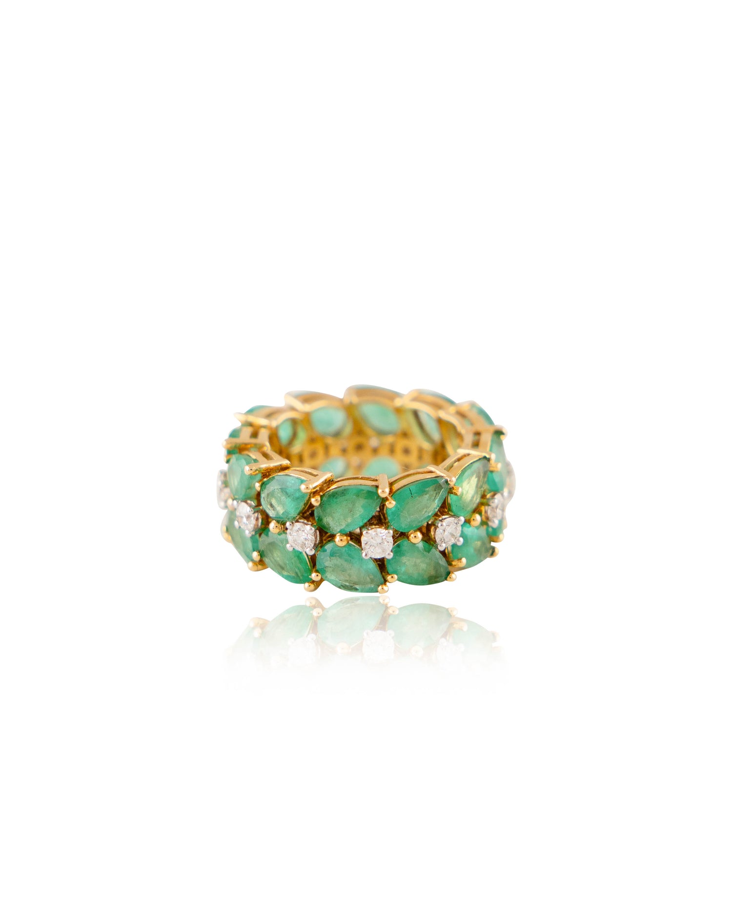 Diamond Emerald Ring