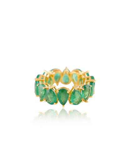 Anika Emerald Ring