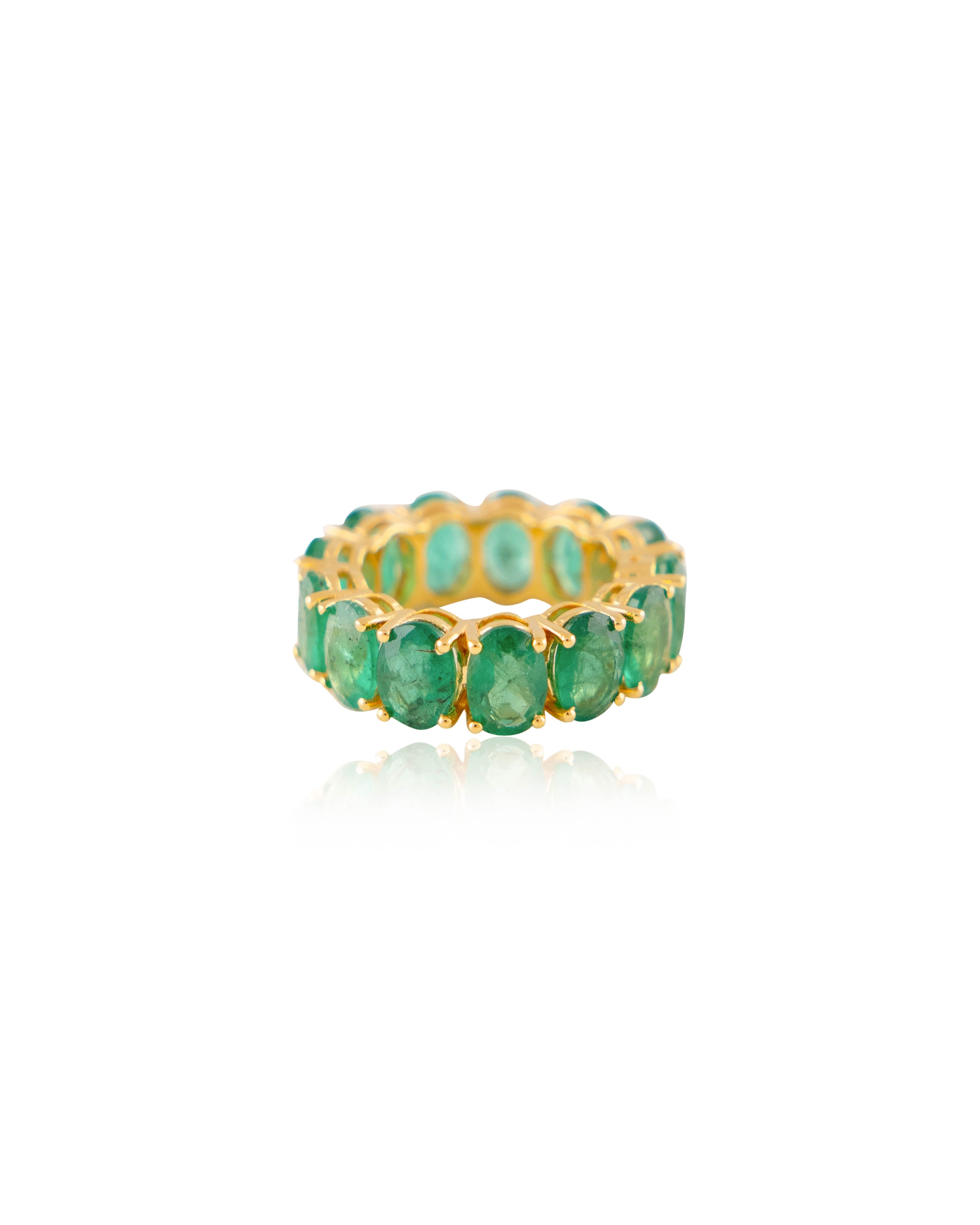 Sanika Emerald Ring