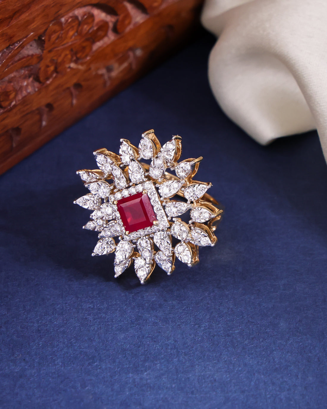 Theresa Polki Diamond  Ring