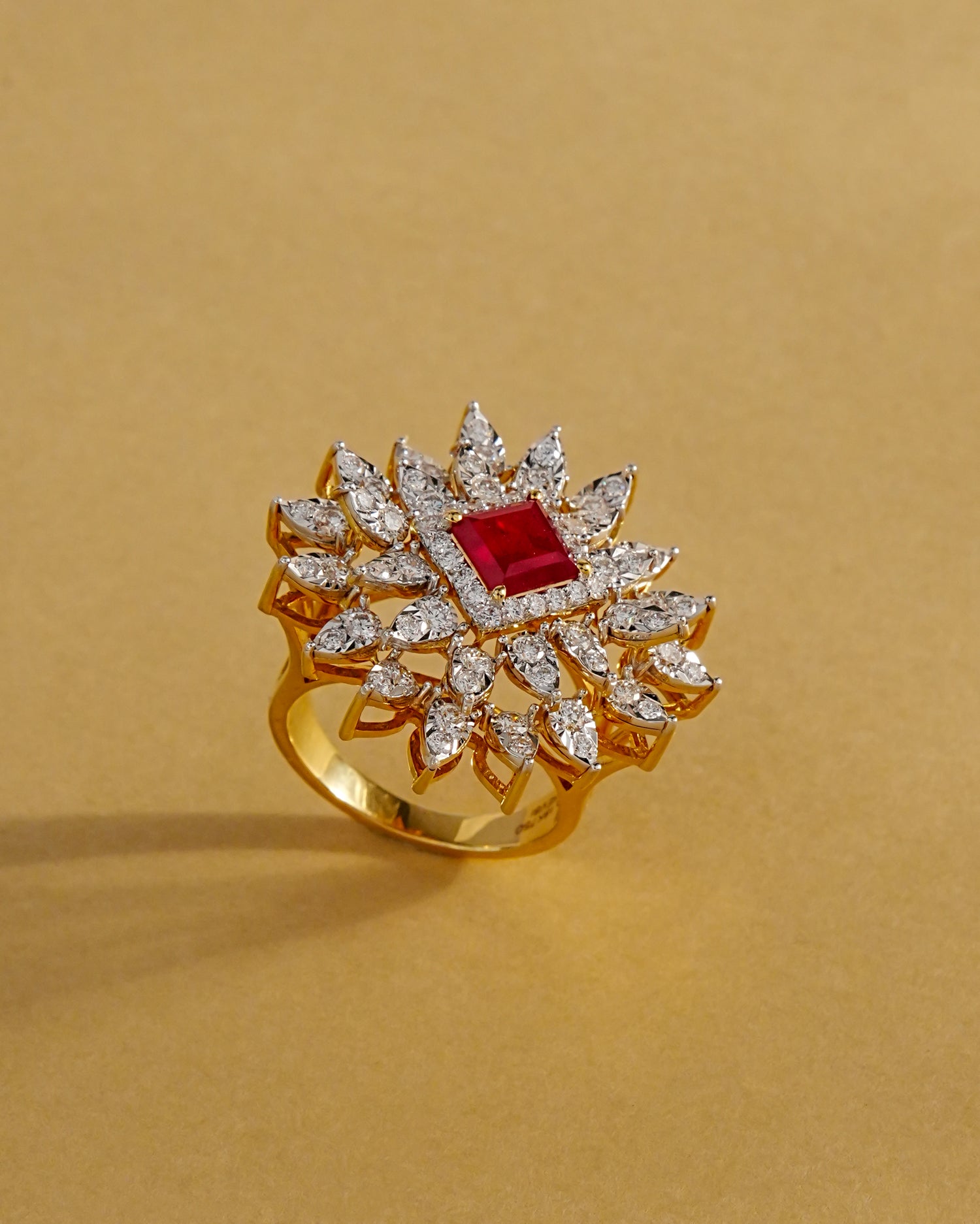 Theresa Polki Diamond  Ring