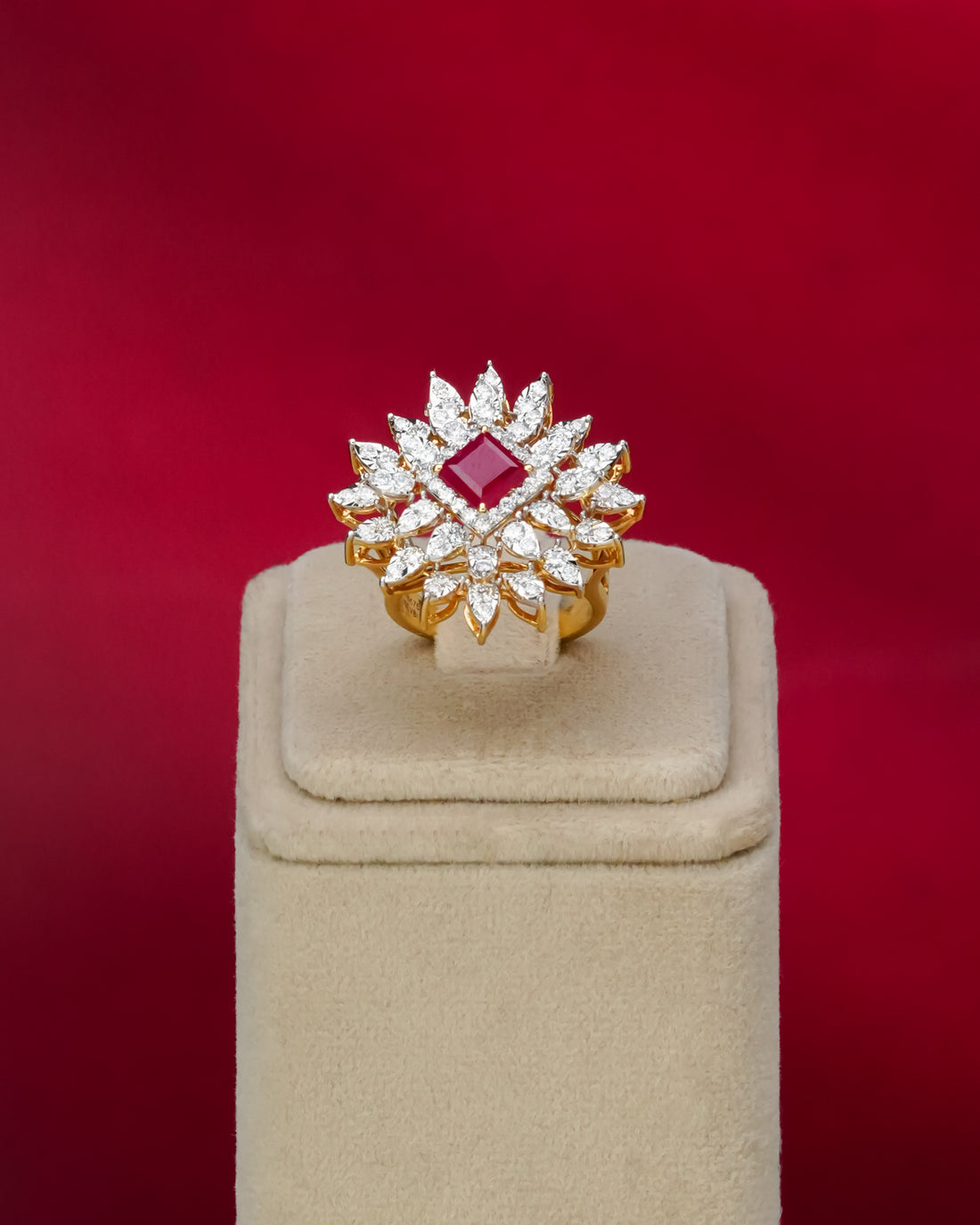 Theresa Polki Diamond  Ring