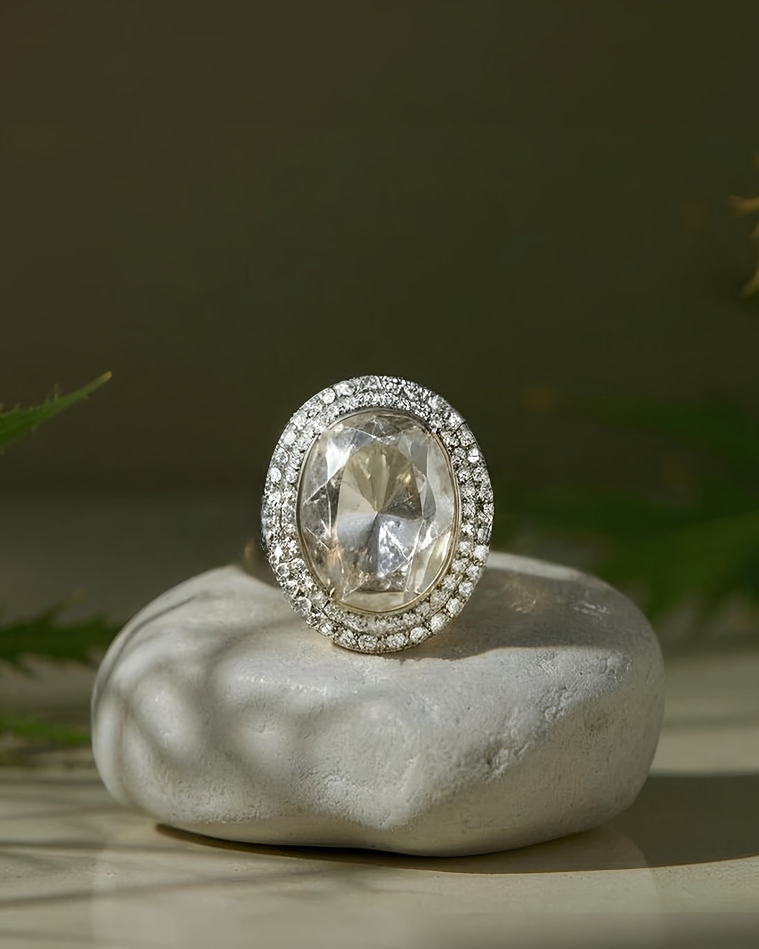 Badshah - Anish Polki And Diamond Ring