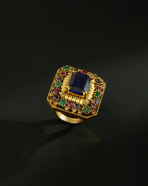Karan Johar - Aqua Diamond Ring