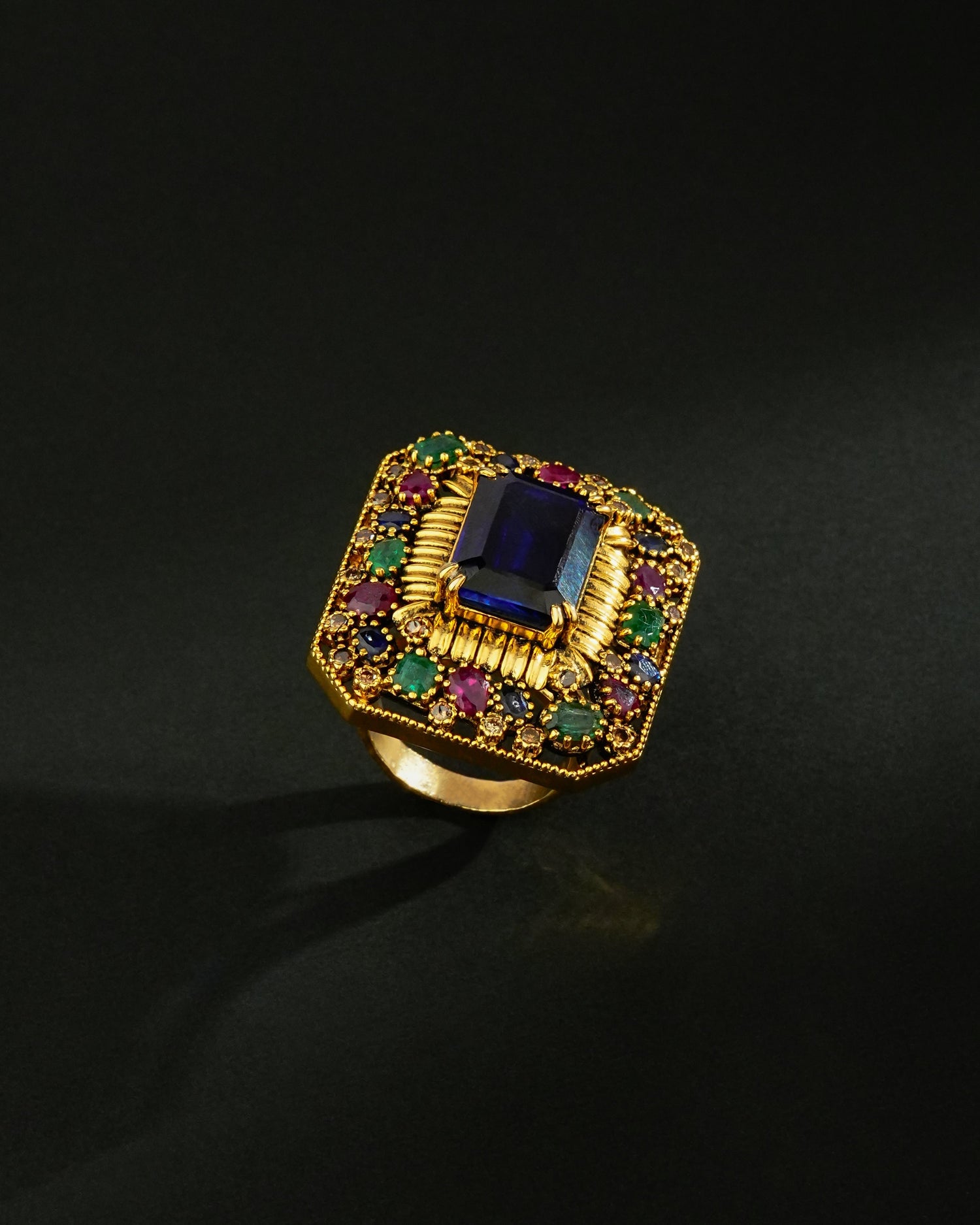 Karan Johar - Aqua Diamond Ring