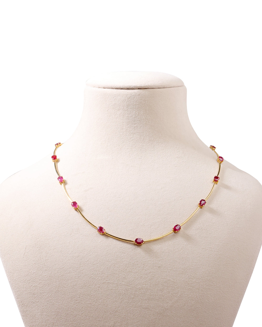 Diamond Ruby Necklace