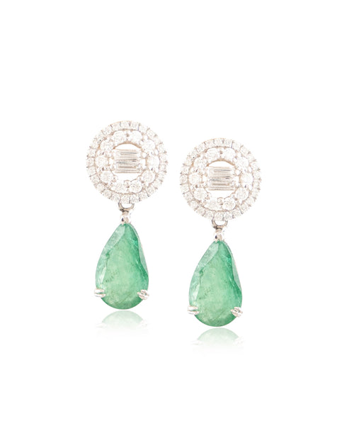 Diamond Drop Earrings