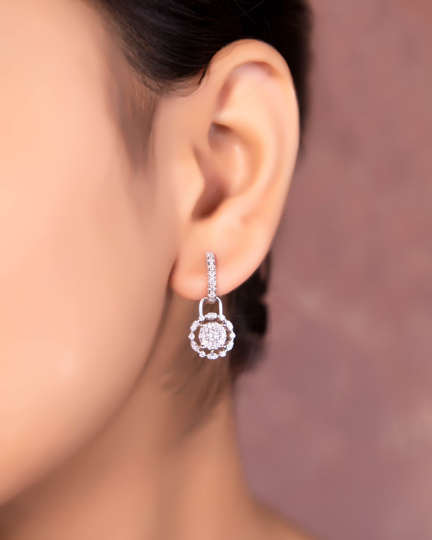 Diamond Long Earrings - NO ORDERS