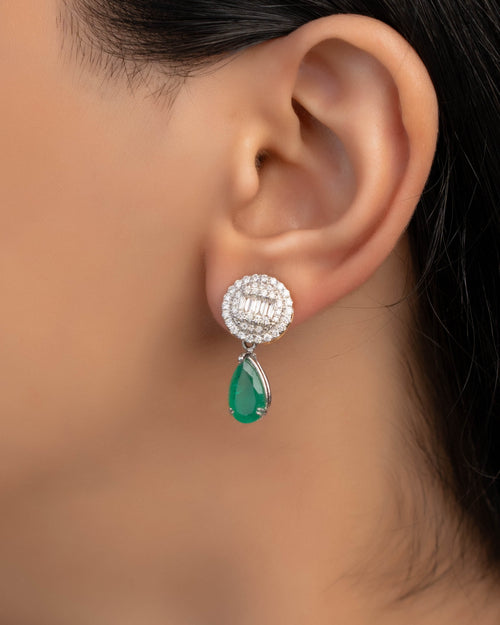 Diamond Long Earrings
