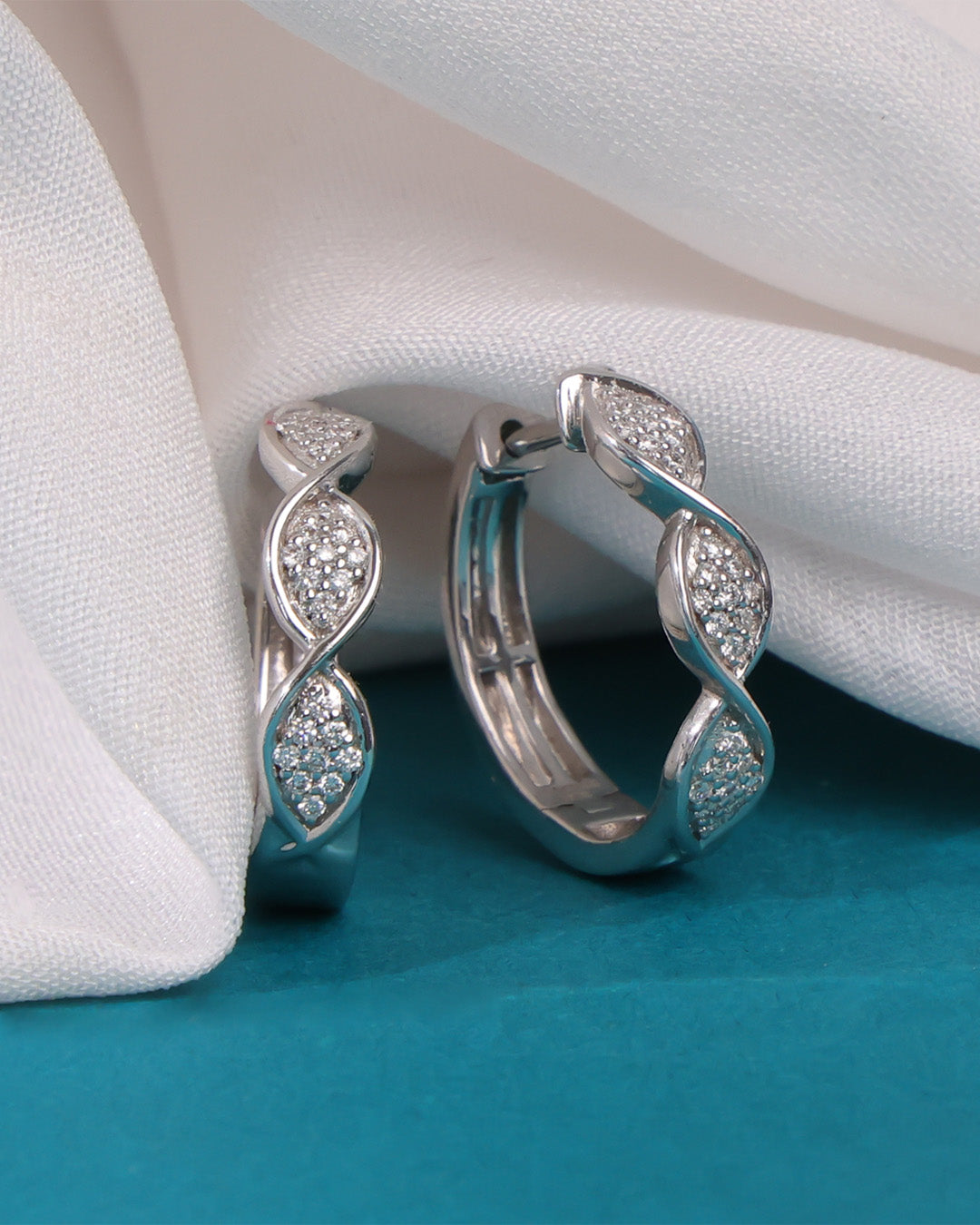 Diamond Long Earring