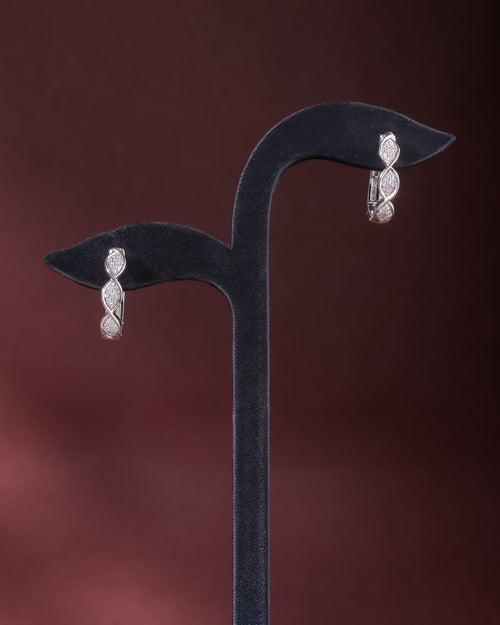 Diamond Long Earring