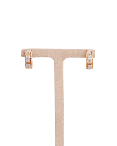 Diamond Long Earring