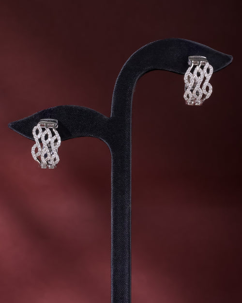 Diamond Long Earrings