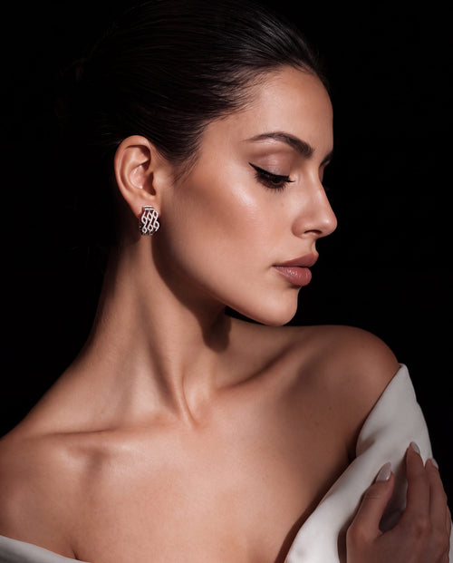 Diamond Long Earrings