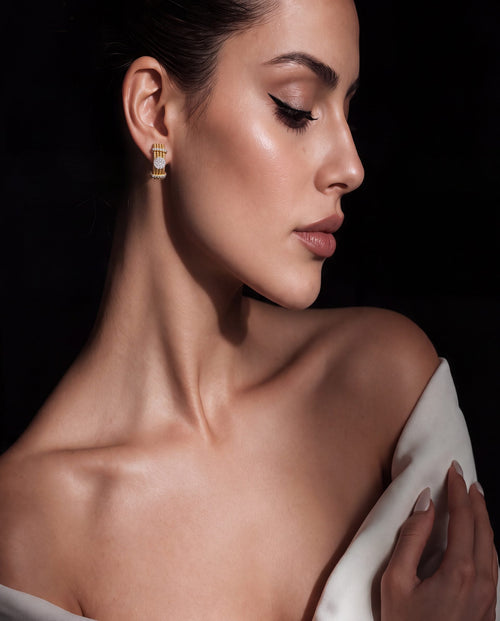Diamond Long Earrings