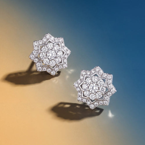 Diamond Long Earrings
