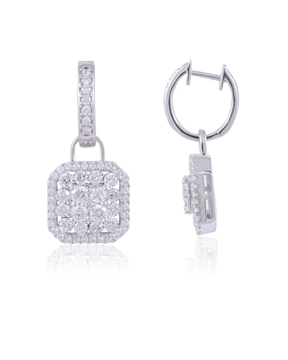 Diamond Long Earrings