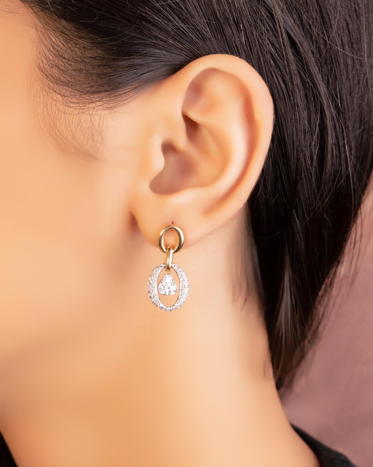 Diamond Long Earrings - NO ORDERS