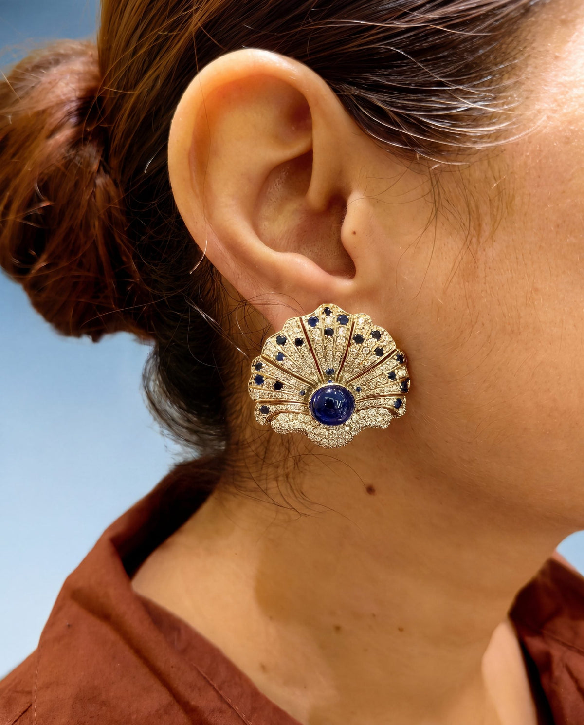 Diamond Long Earrings