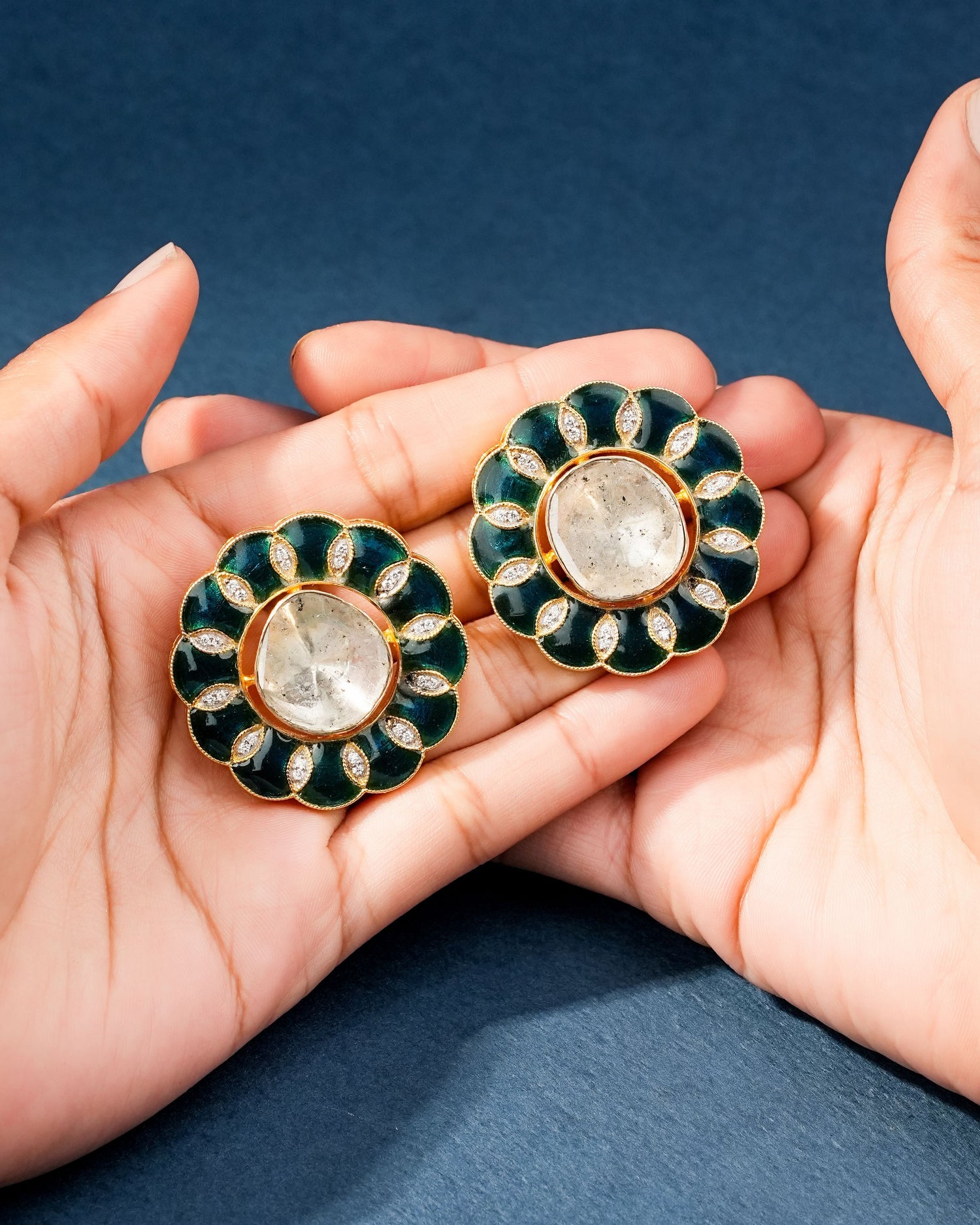 Aastha Polki And Diamond Tops