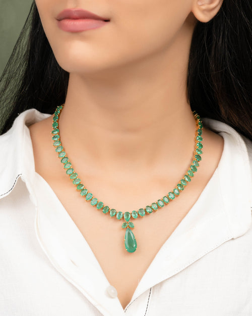  Emerald Necklace for Women