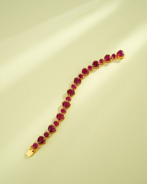 Veena Ruby Loose Bracelet