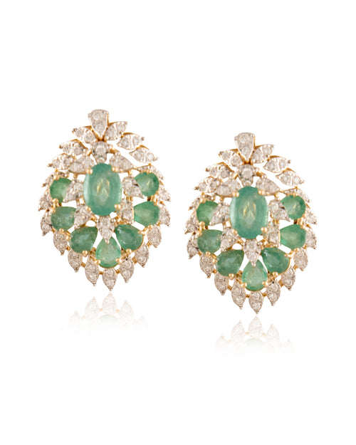 Gold Diamond Studs