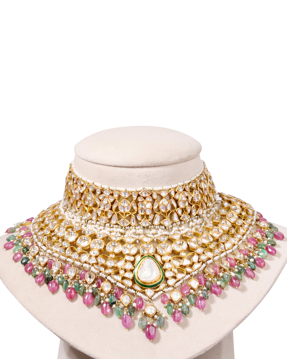 Heavy Jadau Polki Choker