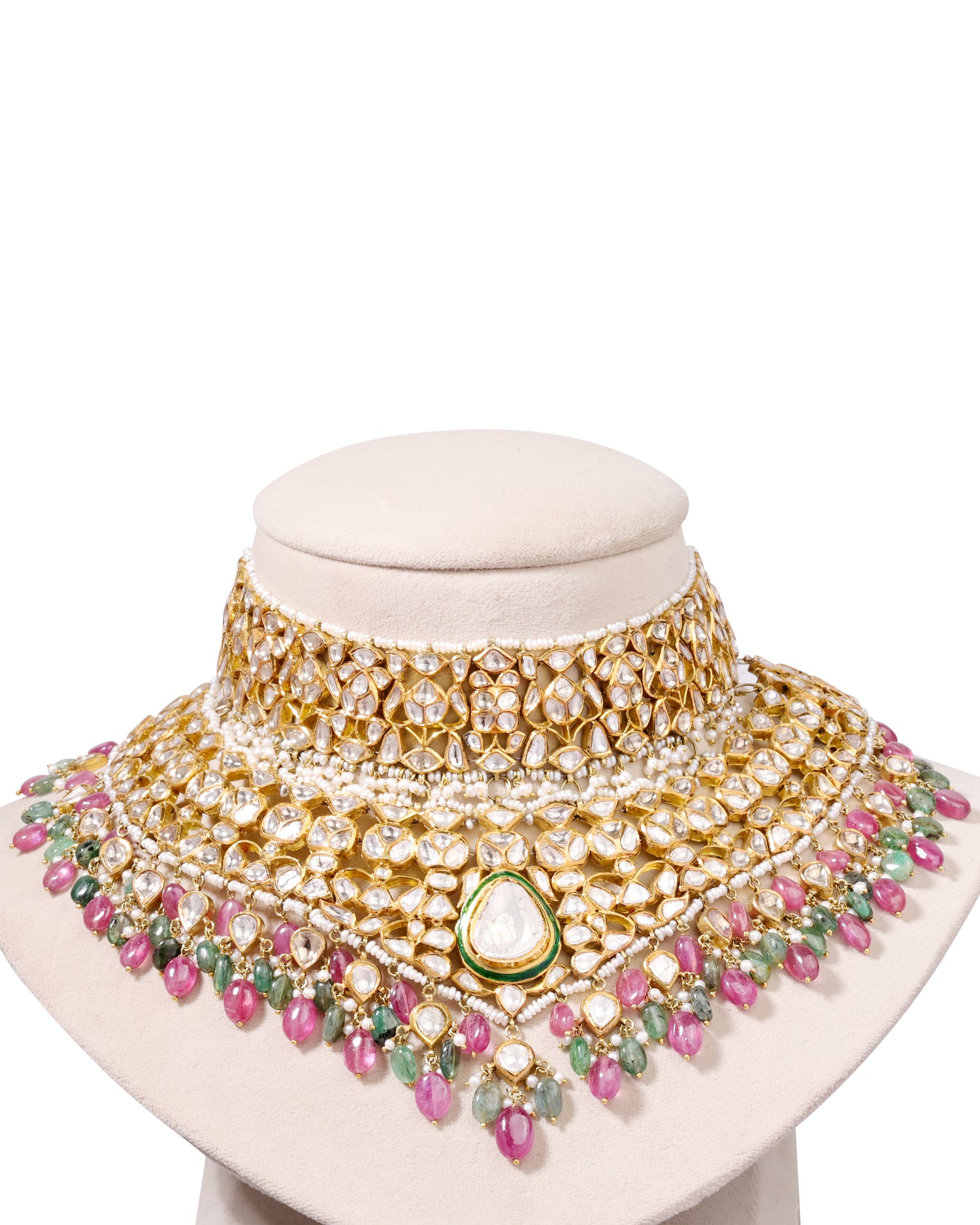 Heavy Jadau Polki Choker