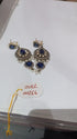 Ziva Polki Long Earrings