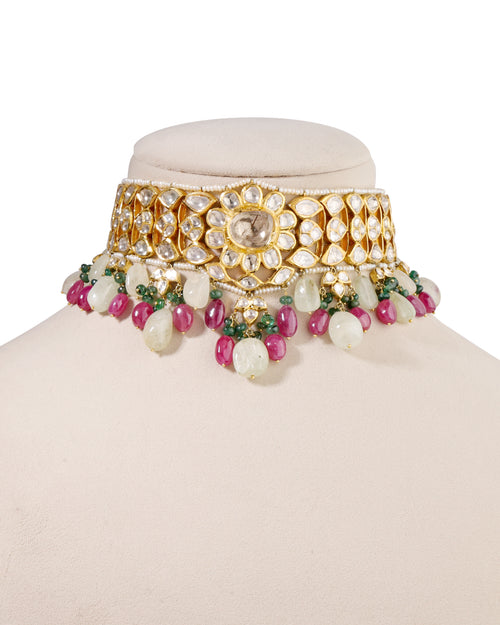 Tansiya Jadau Polki Choker