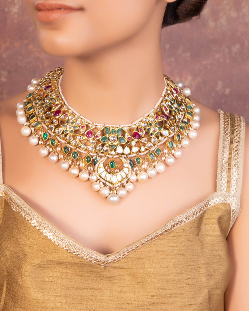 Nithya Jadau Polki Necklace