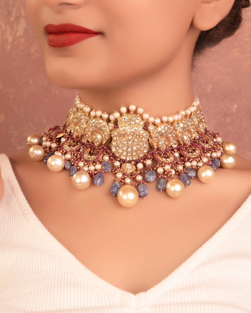 Rabia Polki Choker