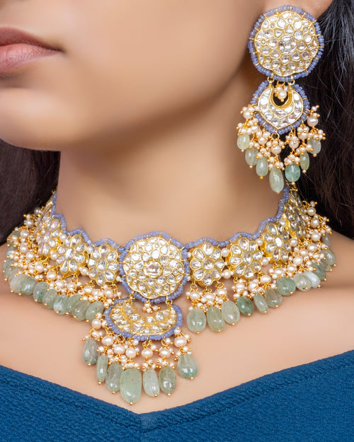 Fiza Bridal Polki Set