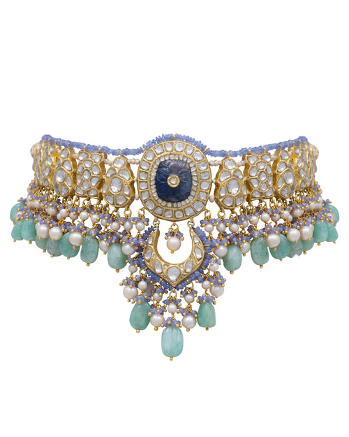 Purve Bridal Polki Set