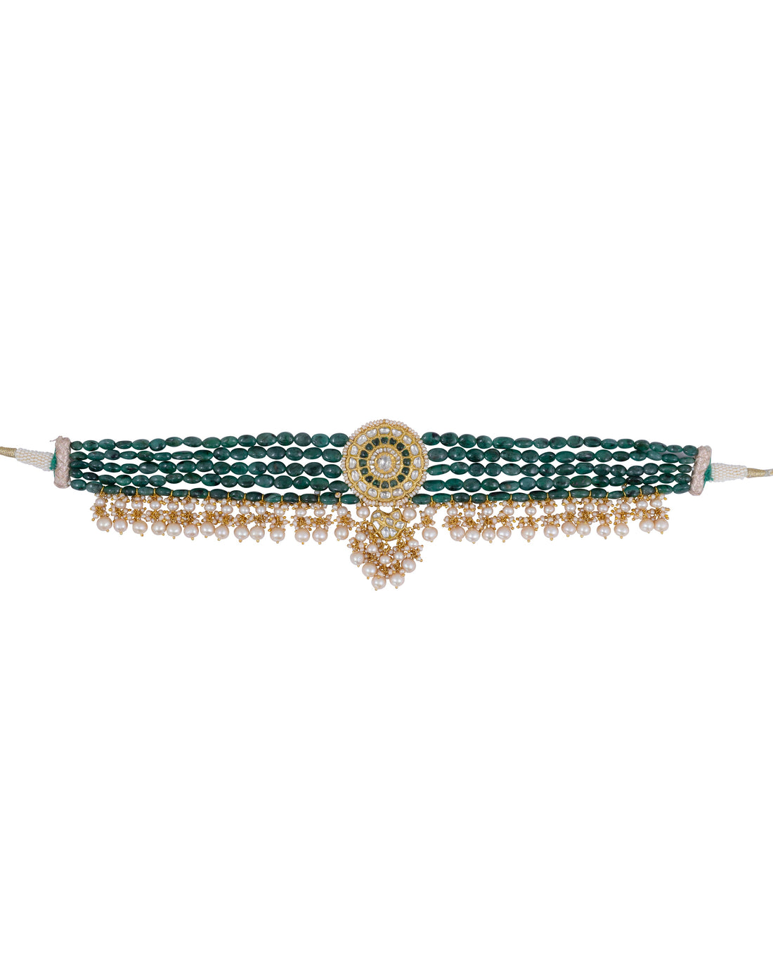 Sariya Polki Bead Choker