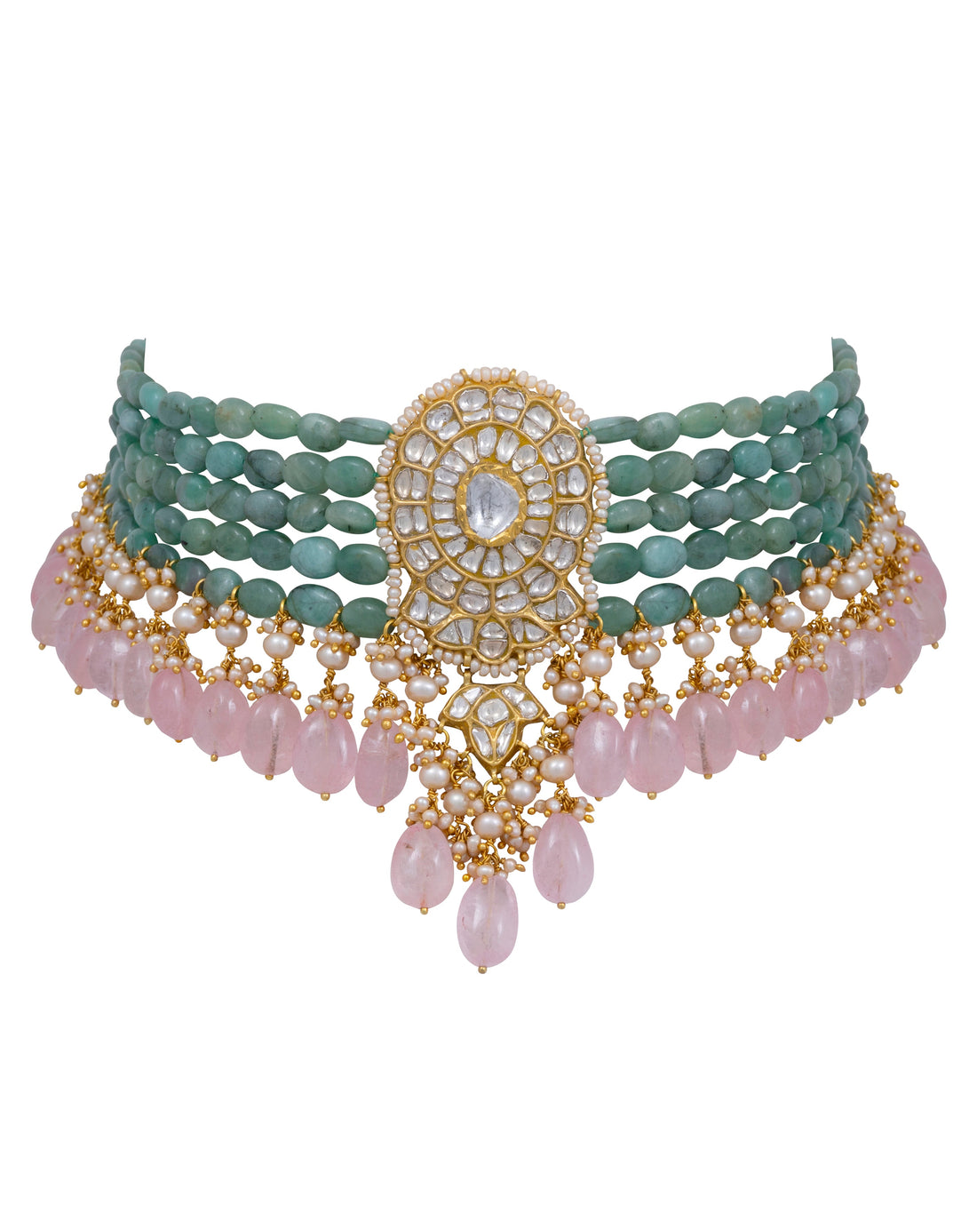 Drishti Polki Bead Choker