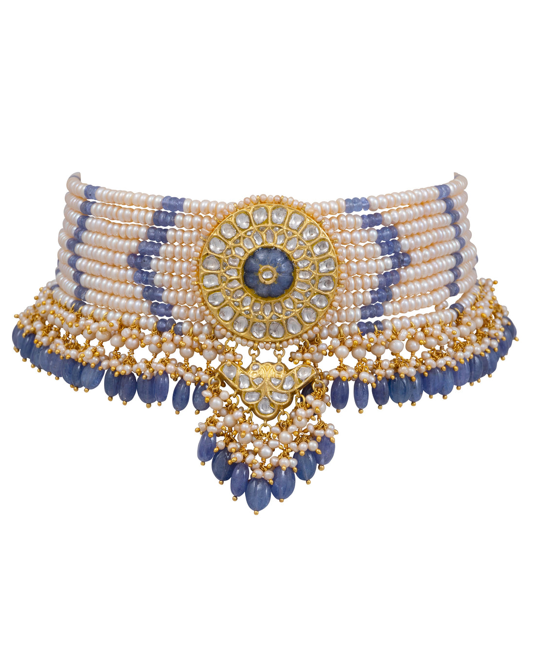 Charmi Polki Bead Choker