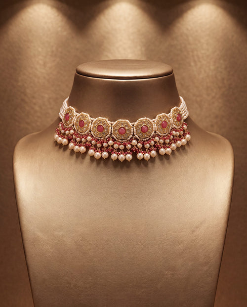 Dinal Polki Choker