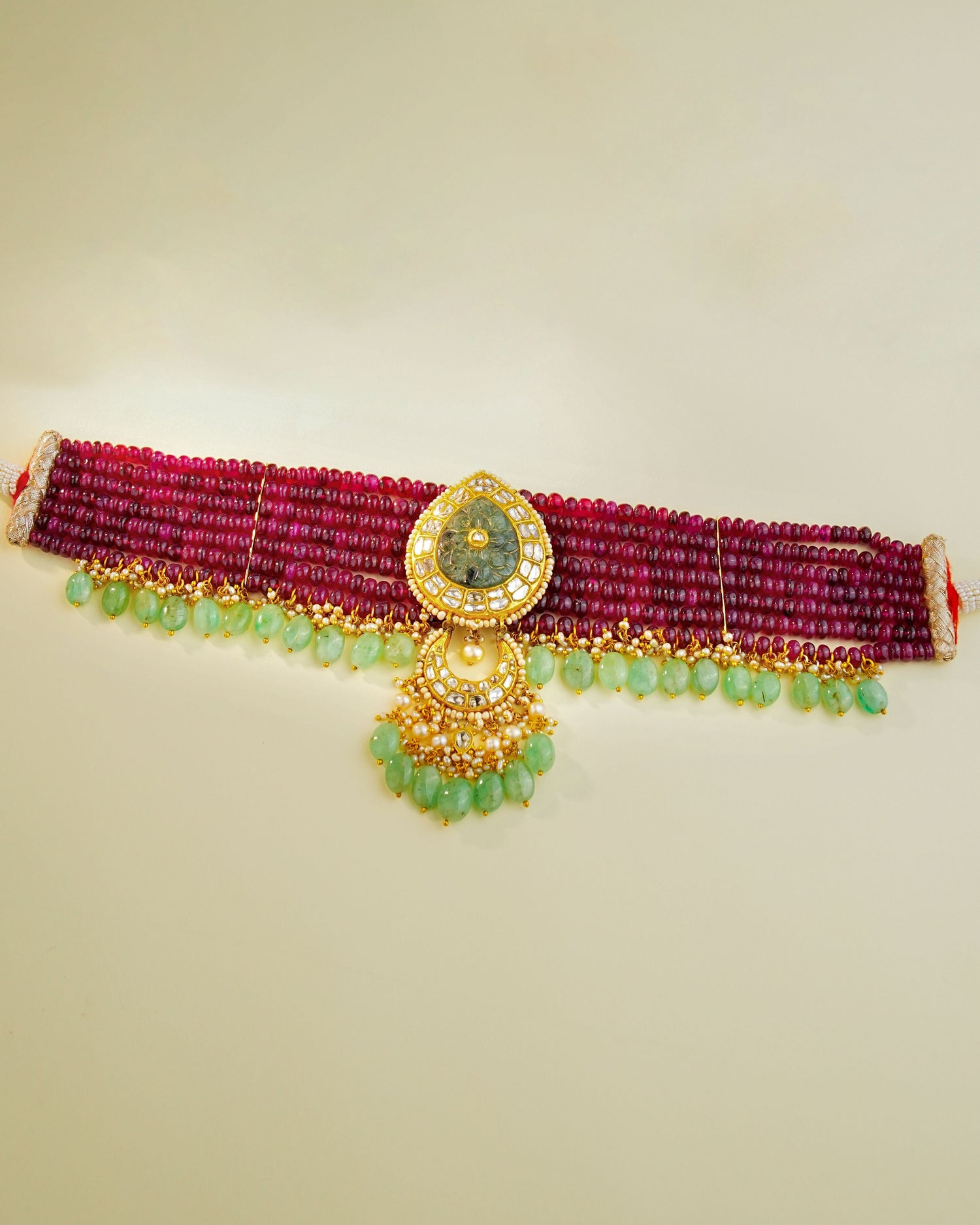Pelona Polki Bead Choker - NO ORDERS