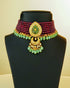 Pelona Polki Bead Choker - NO ORDERS