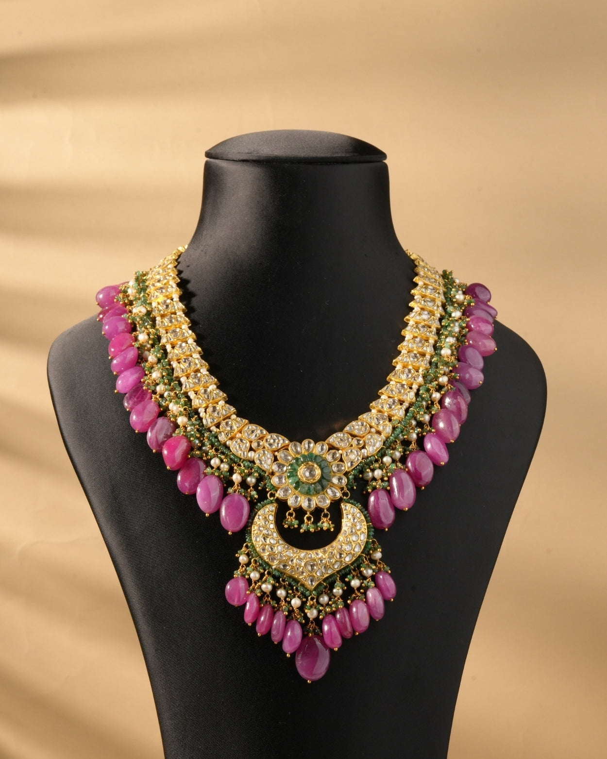 Shanvika Polki Long Necklace