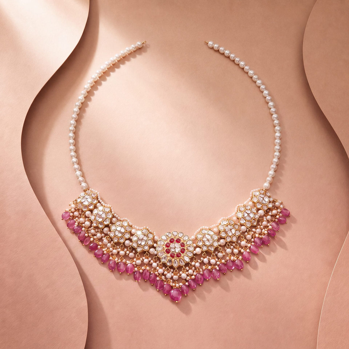 Shabana Polki Necklace
