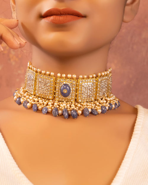 Spring Polki Choker