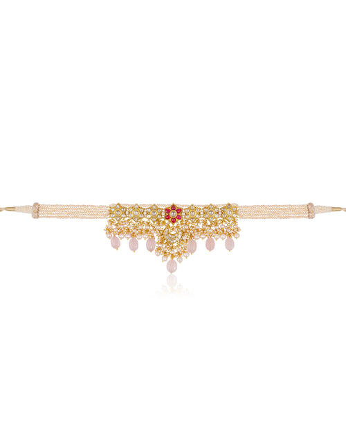 Hayley Choker And Tessa Chandbalis Polki Set
